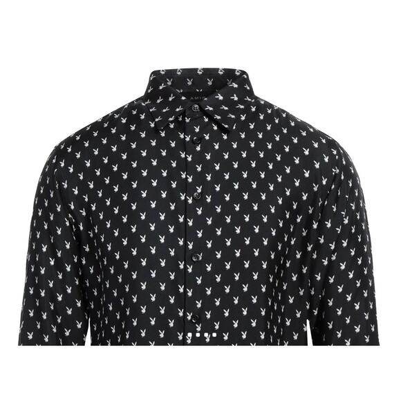 RARE Amiri x Playboy Silk Print Shirt - Picture 9 of 14